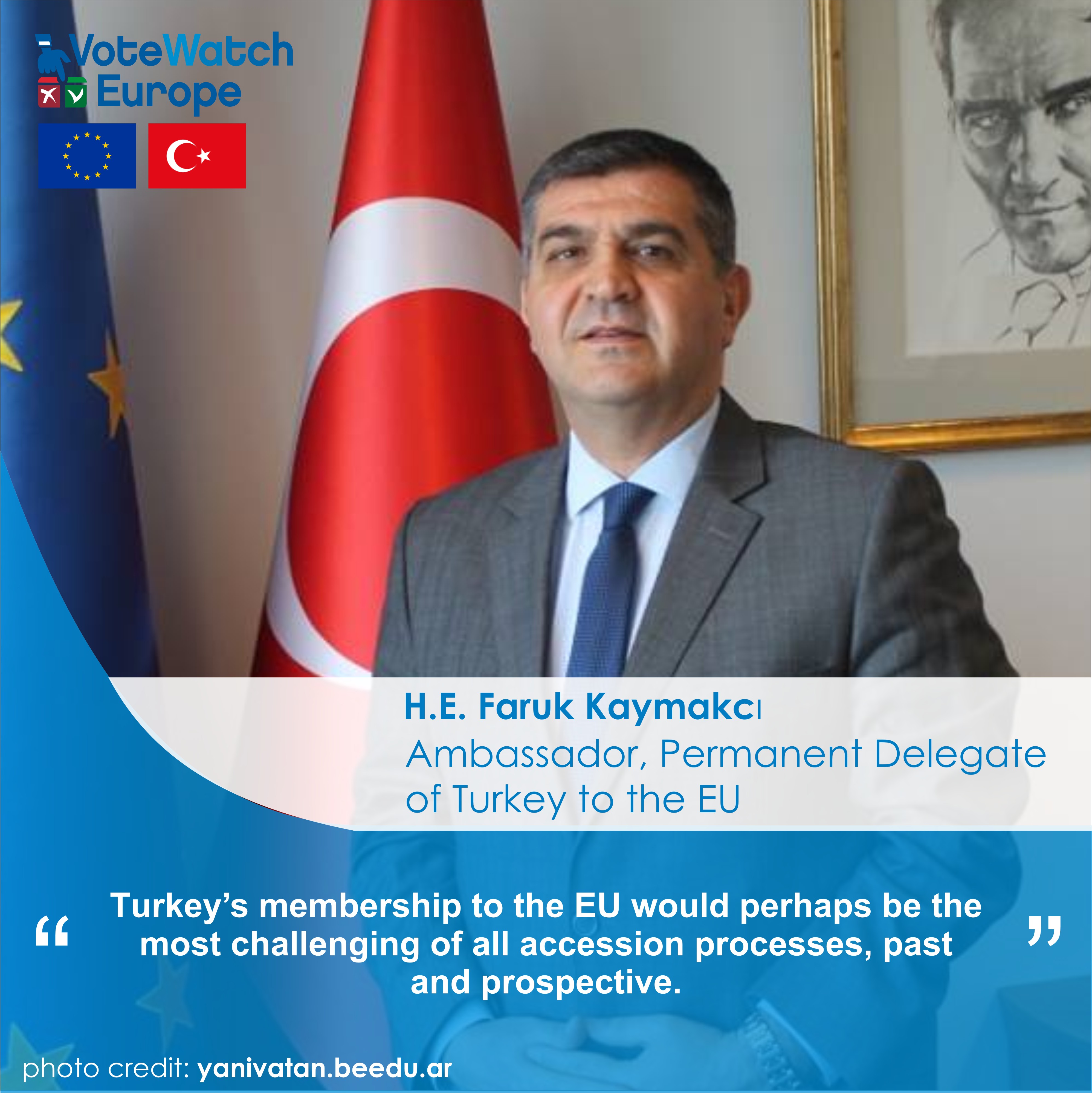 Exclusive interview Turkish Ambassador addresses Europeans after the EU October SummitVoteWatch